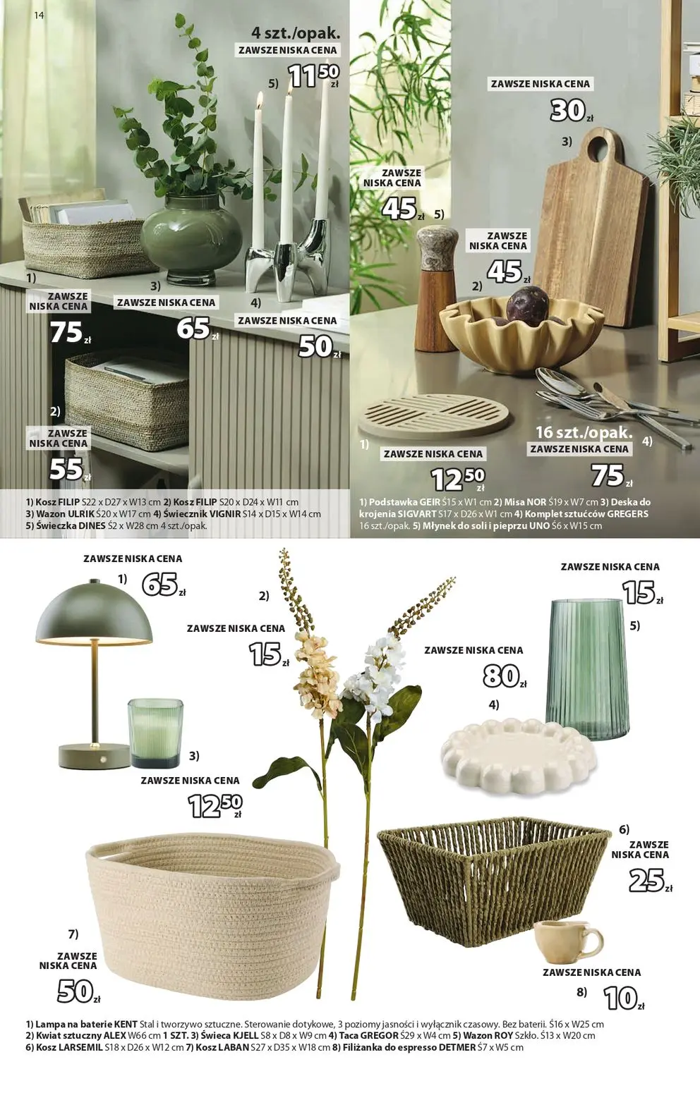 gazetka promocyjna JYSK Świetna oferta dla domu - Strona 14