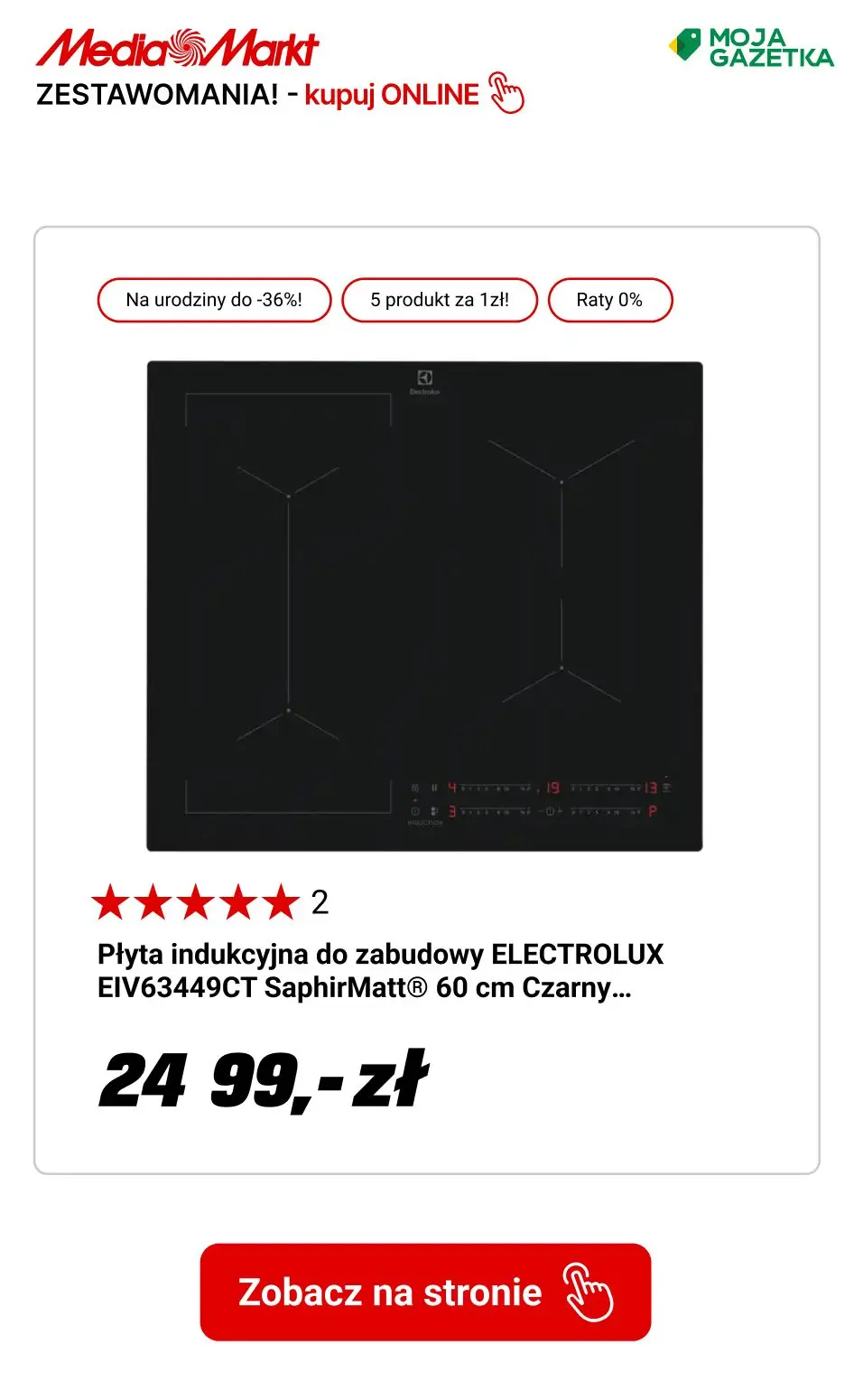 gazetka promocyjna Media Markt ZestawoMania w MediaMarkt! Kupuj w zestawach sprzęt Dużego AGD i RTV i oszczędzaj! - Strona 10
