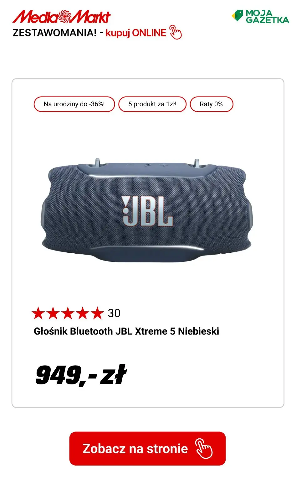 gazetka promocyjna Media Markt ZestawoMania w MediaMarkt! Kupuj w zestawach sprzęt Dużego AGD i RTV i oszczędzaj! - Strona 14