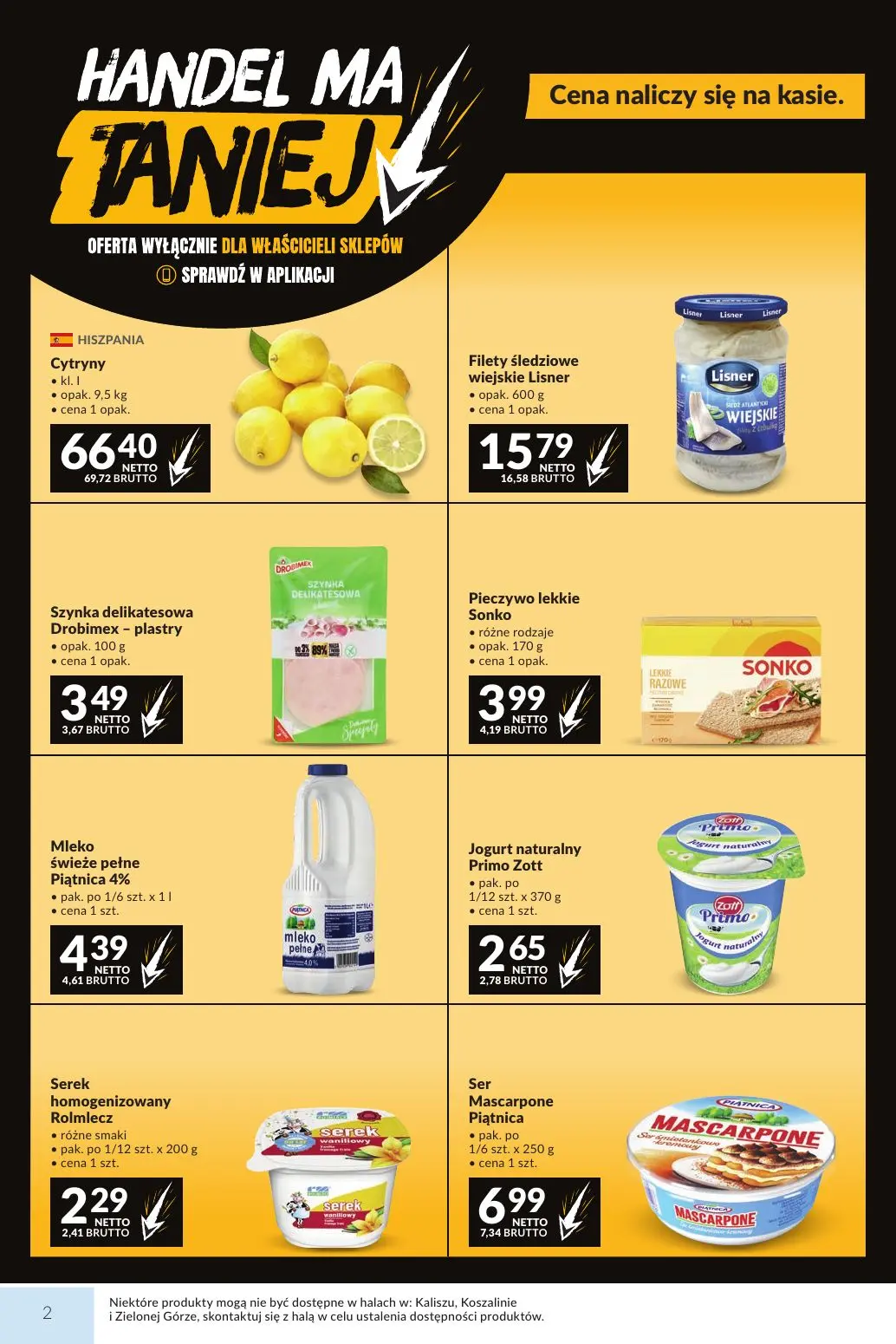 gazetka promocyjna Makro Ceny dla Twojego biznesu - Strona 2