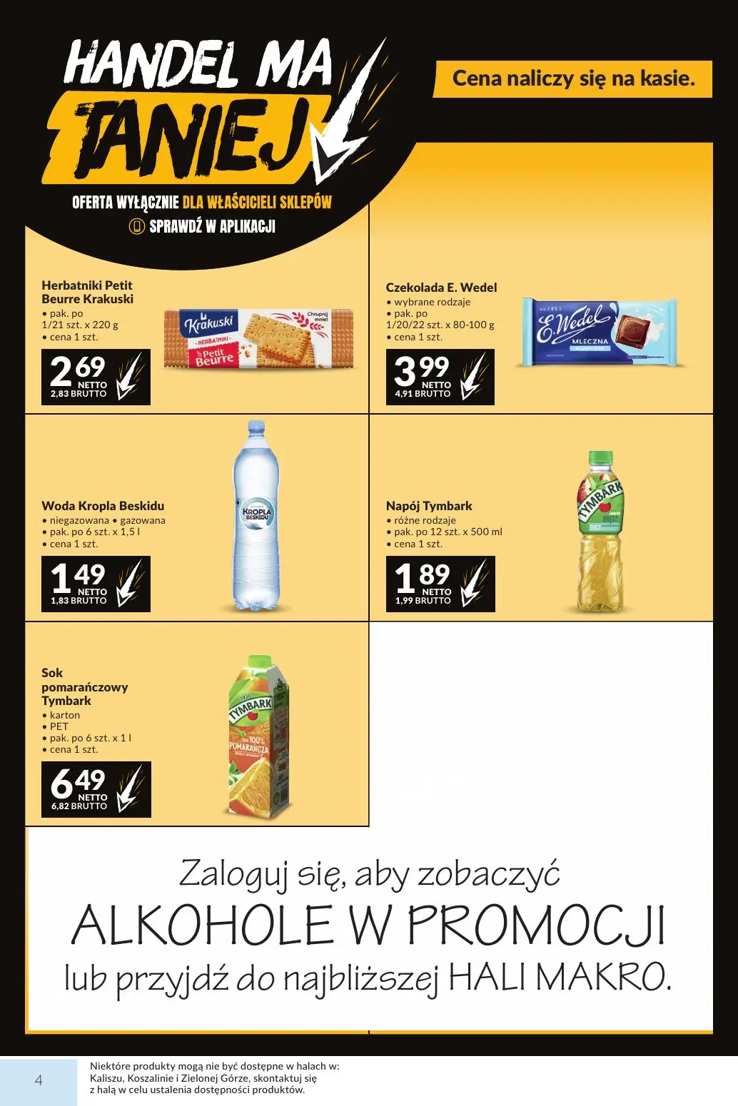 gazetka promocyjna Makro Ceny dla Twojego biznesu - Strona 4