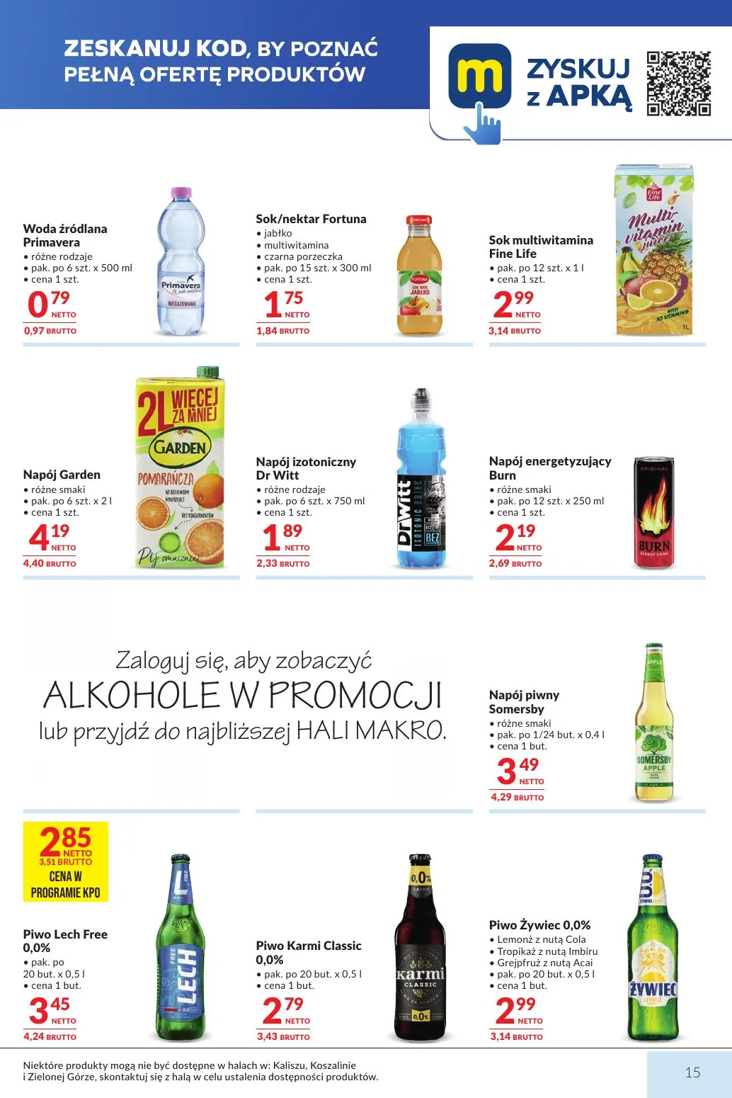gazetka promocyjna Makro Ceny dla Twojego biznesu - Strona 15