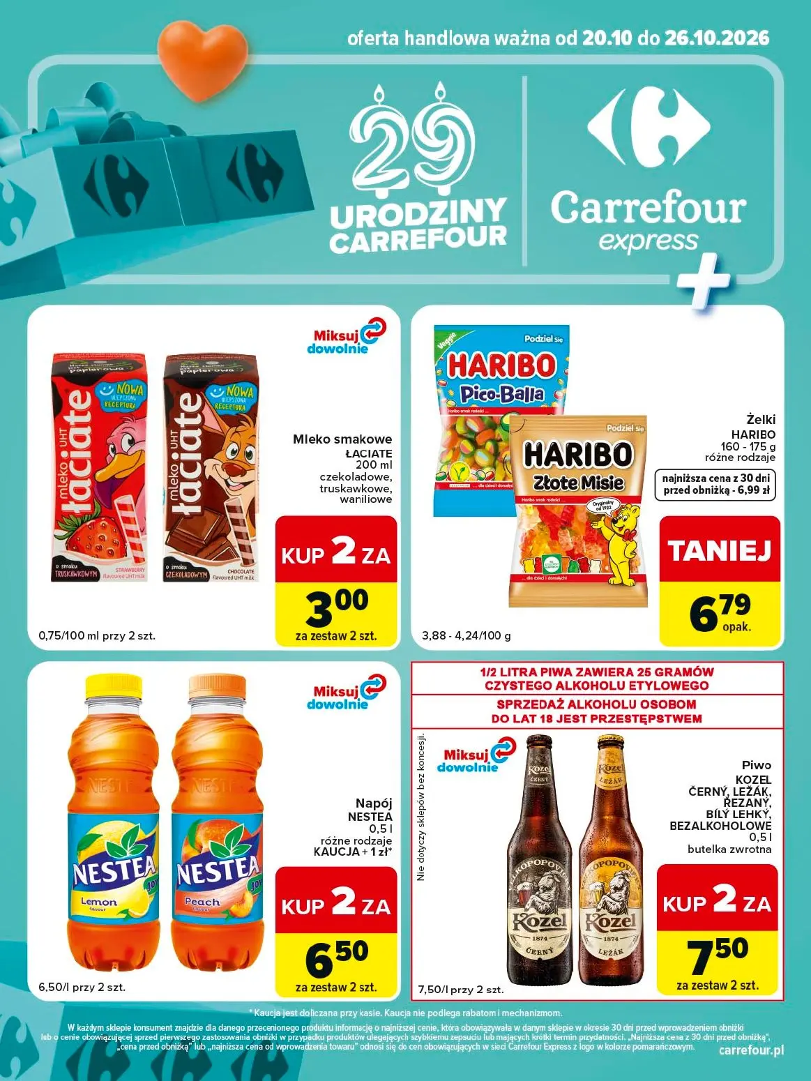 gazetka promocyjna Carrefour Express W sumie urodzinowe okazje - Strona 2