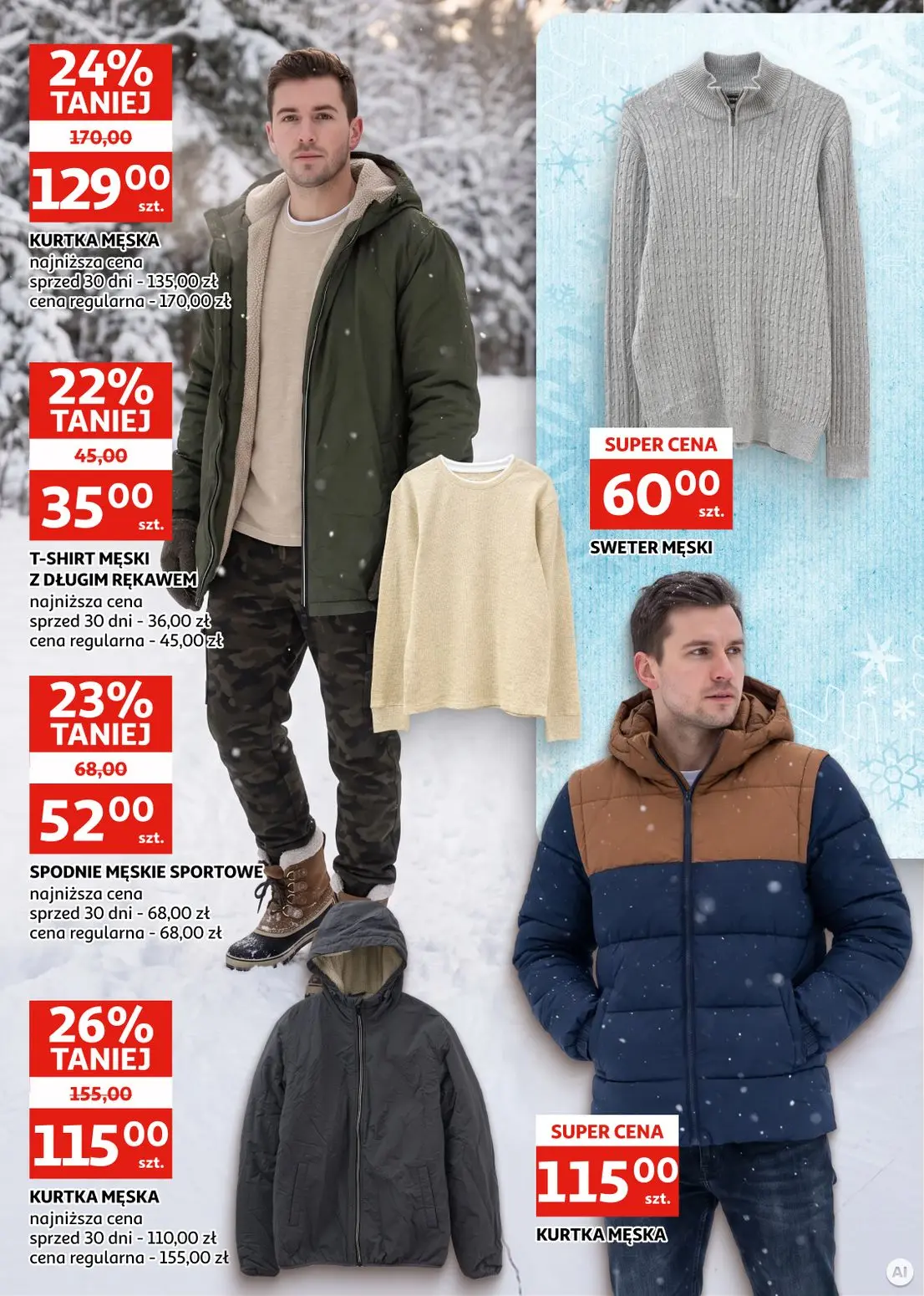 gazetka promocyjna Auchan Zimowe tekstylia - Racibórz - Strona 7