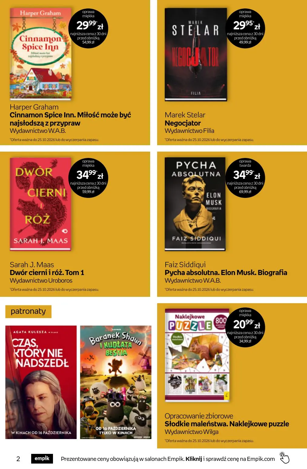 gazetka promocyjna Empik Tom kultury - Strona 2