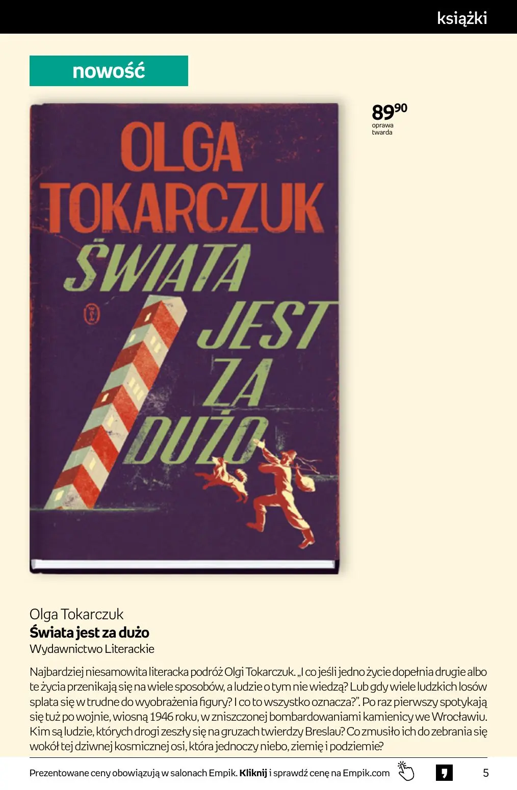 gazetka promocyjna Empik Tom kultury - Strona 5