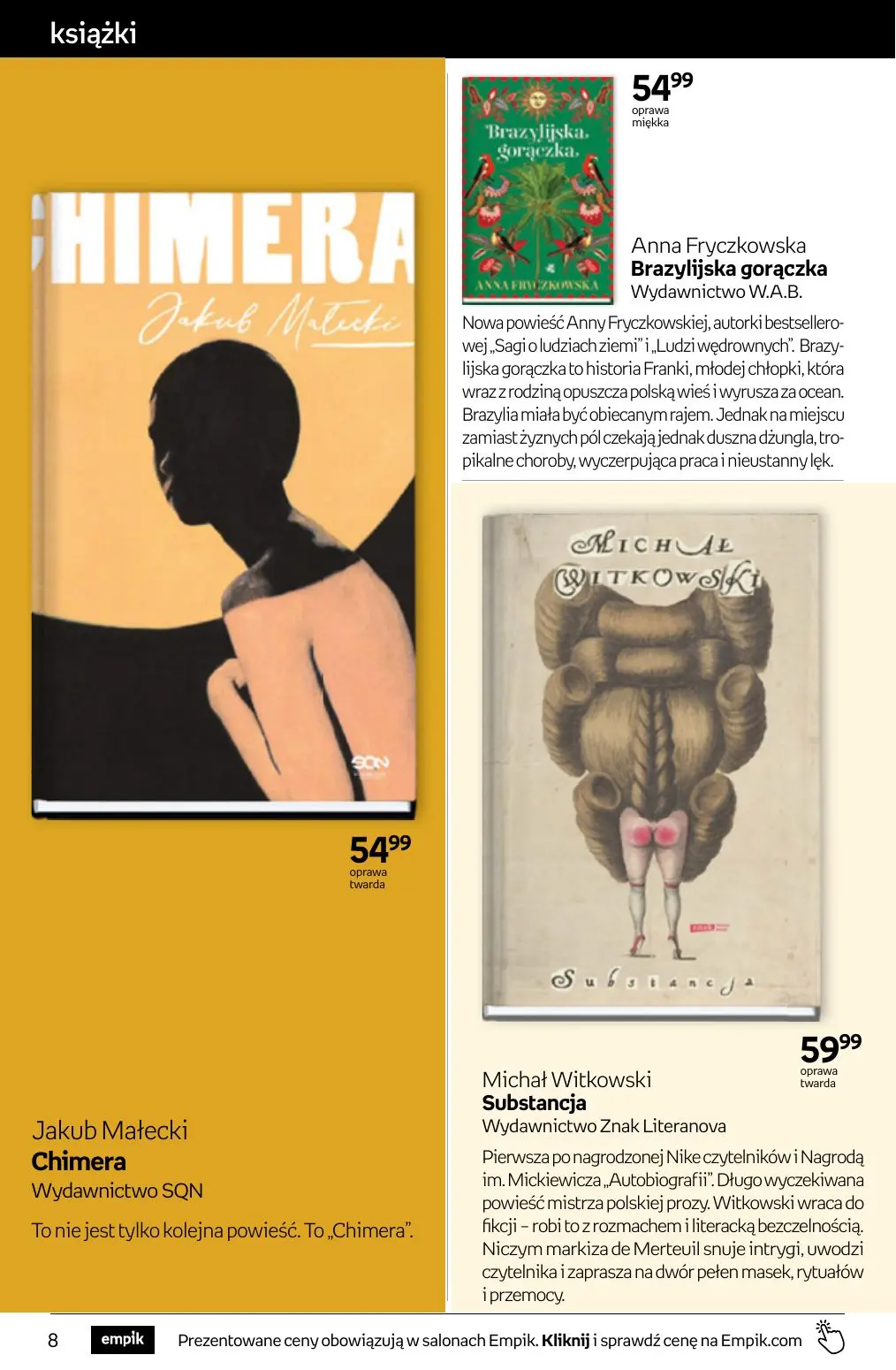 gazetka promocyjna Empik Tom kultury - Strona 8