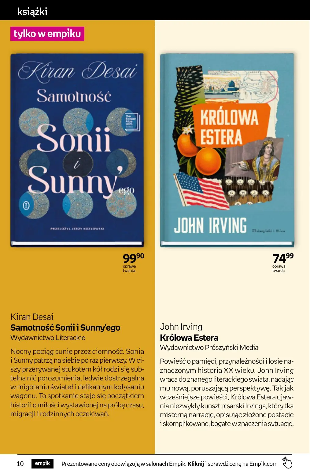 gazetka promocyjna Empik Tom kultury - Strona 10