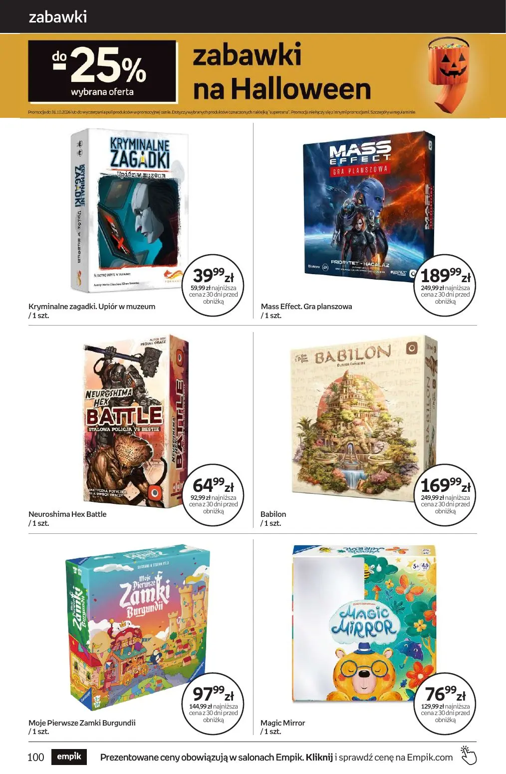 gazetka promocyjna Empik Tom kultury - Strona 100