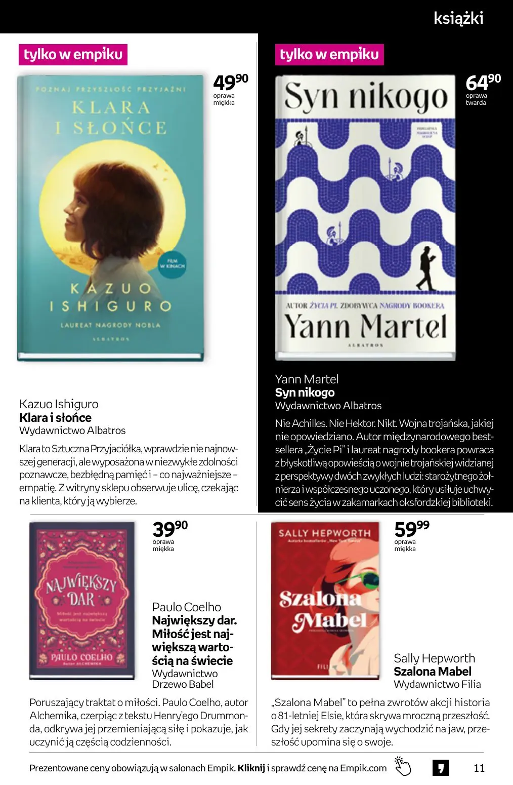 gazetka promocyjna Empik Tom kultury - Strona 11