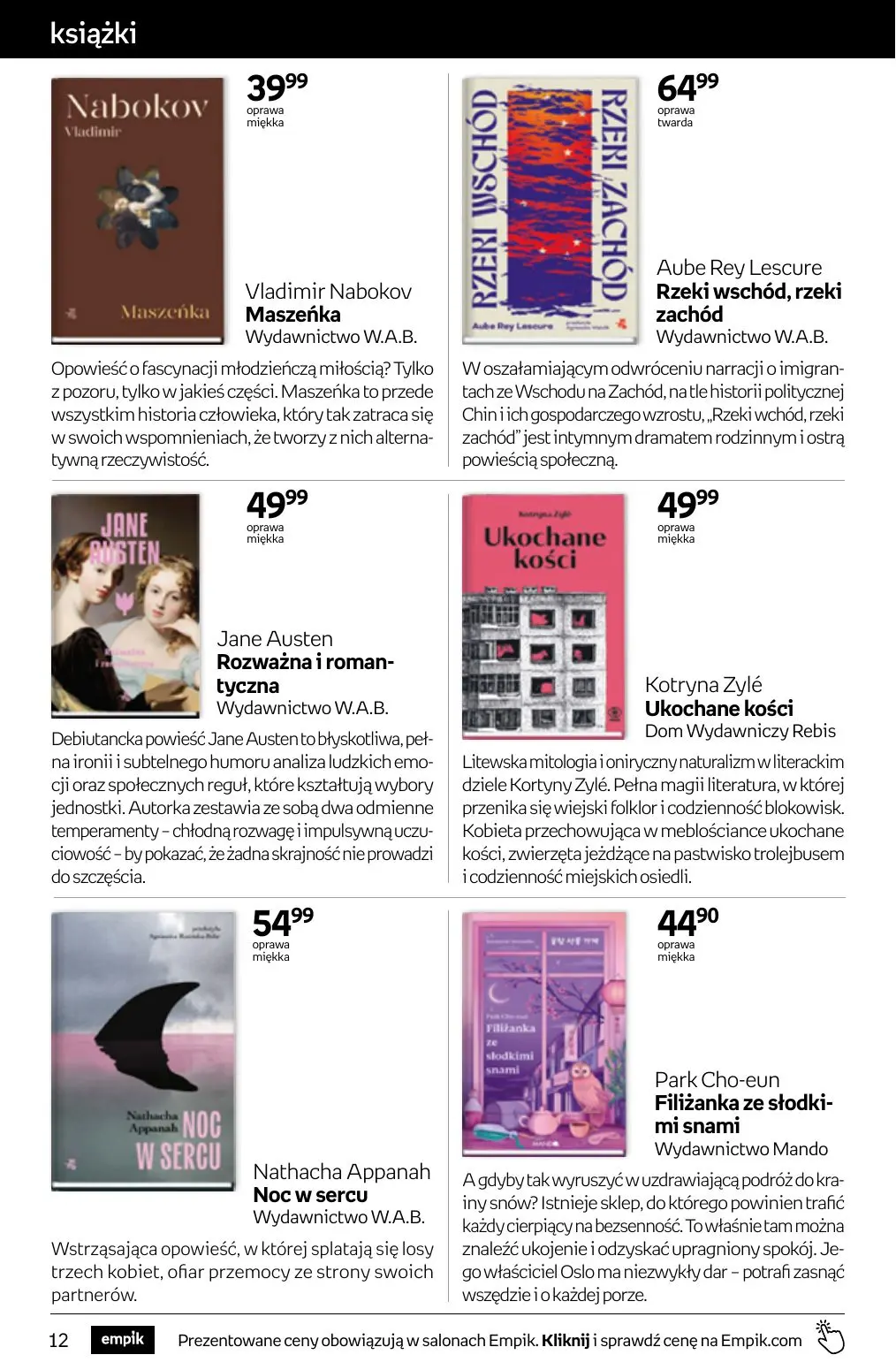 gazetka promocyjna Empik Tom kultury - Strona 12