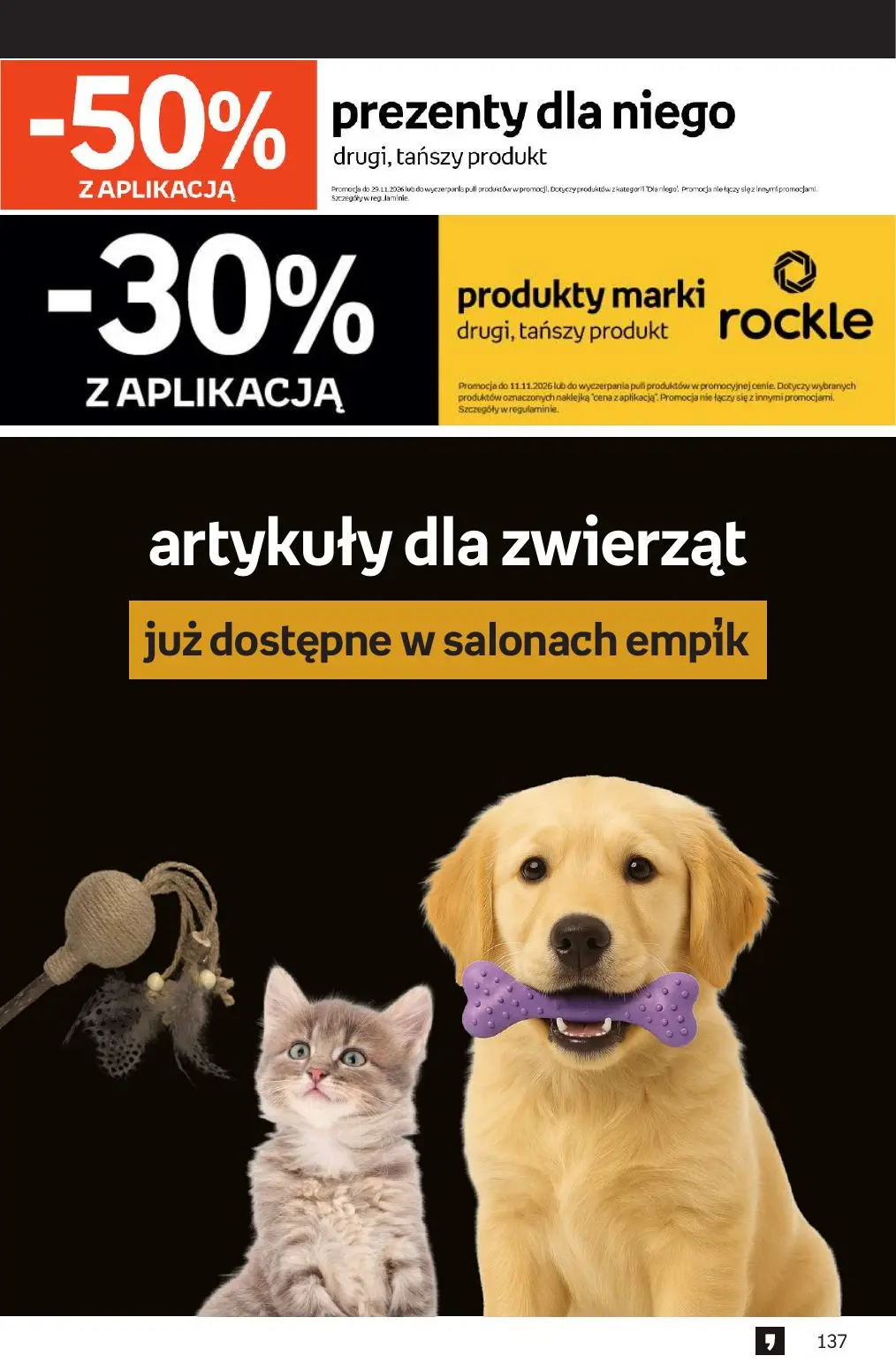 gazetka promocyjna Empik Tom kultury - Strona 137