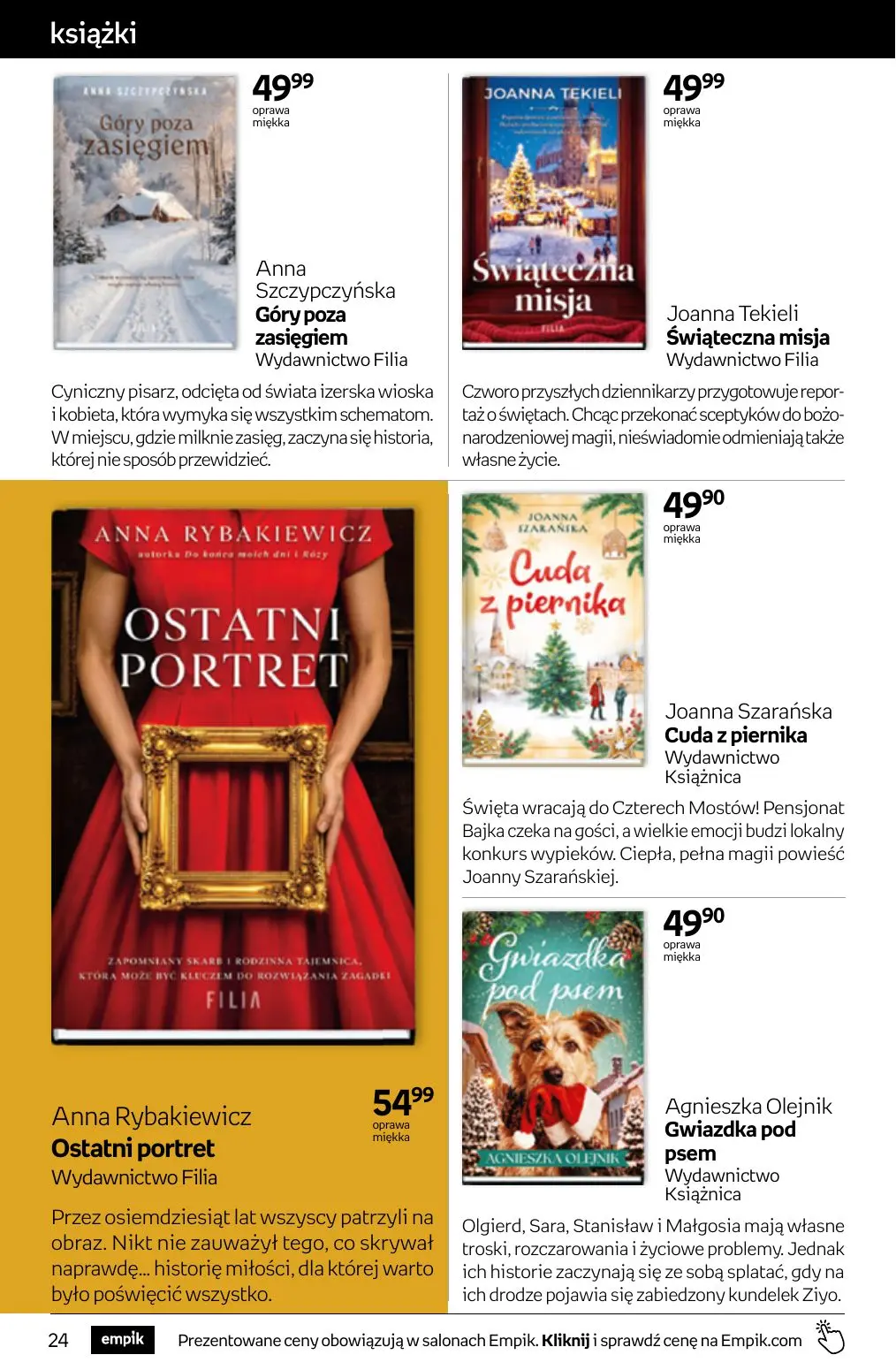 gazetka promocyjna Empik Tom kultury - Strona 24