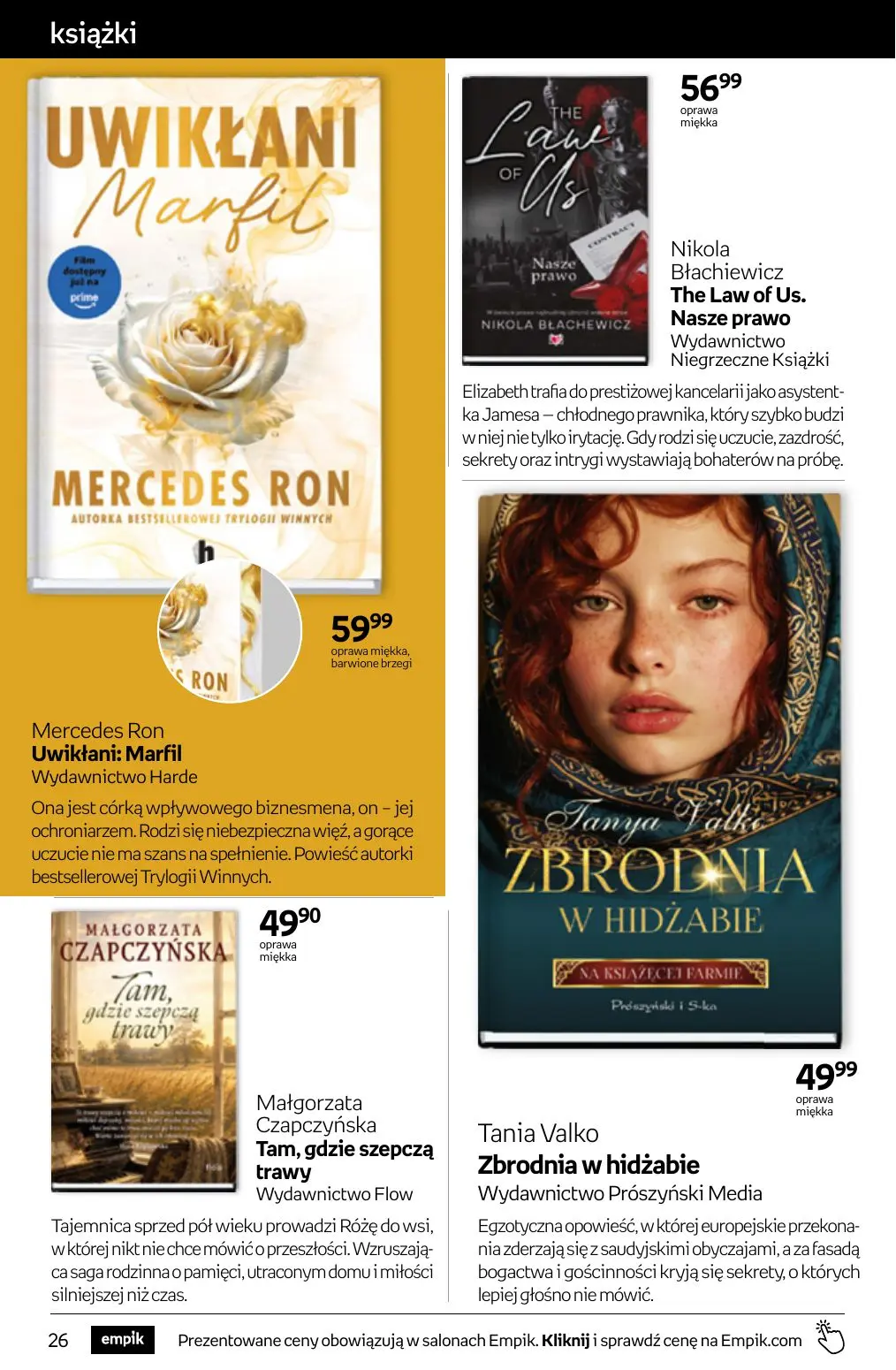 gazetka promocyjna Empik Tom kultury - Strona 26