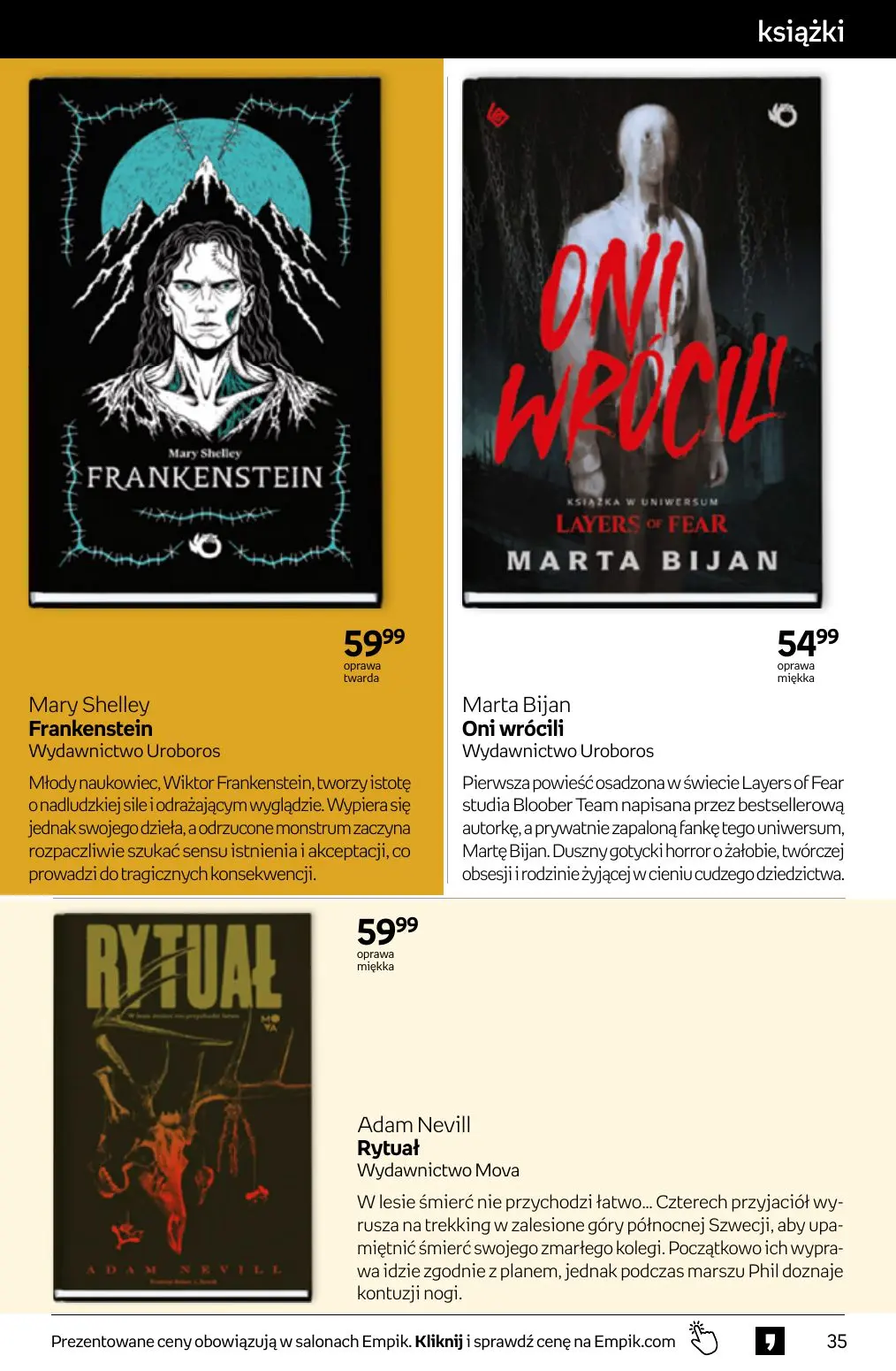 gazetka promocyjna Empik Tom kultury - Strona 35