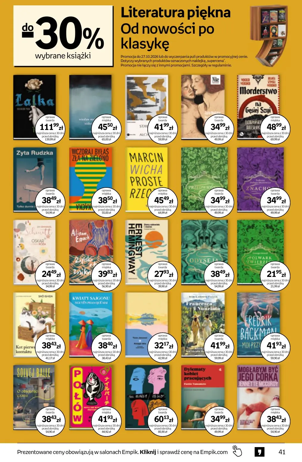 gazetka promocyjna Empik Tom kultury - Strona 41