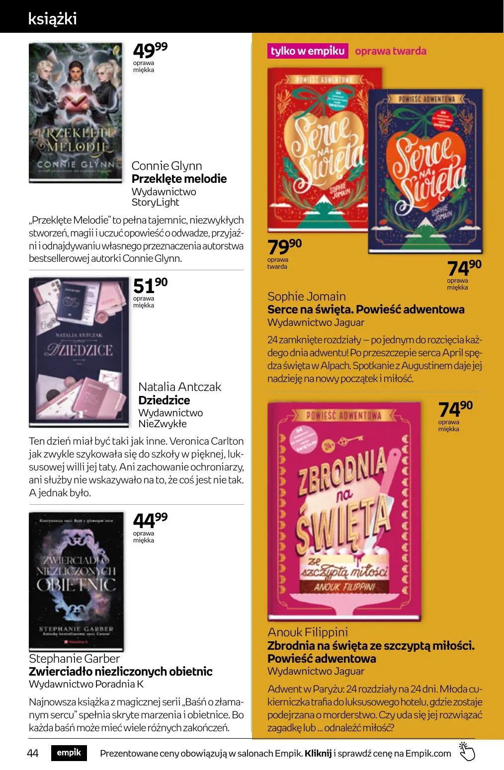 gazetka promocyjna Empik Tom kultury - Strona 44