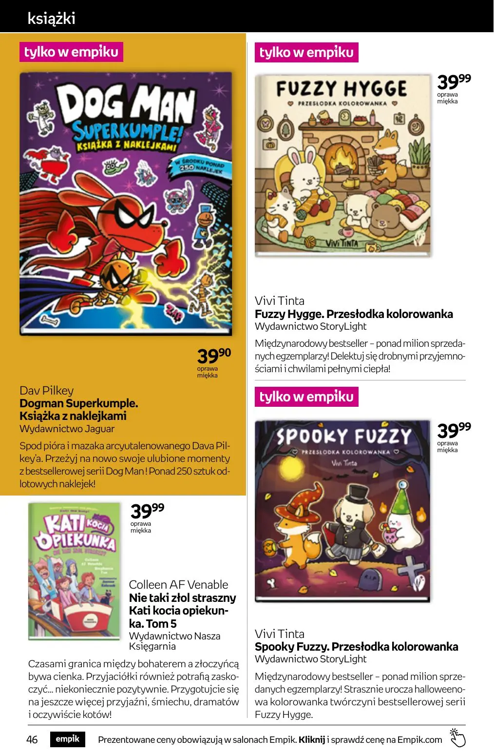 gazetka promocyjna Empik Tom kultury - Strona 46
