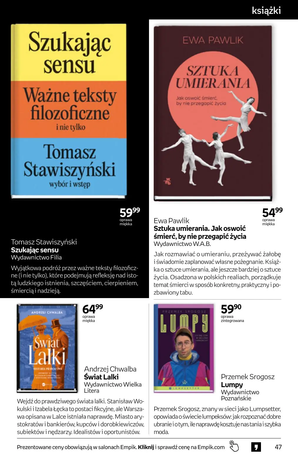 gazetka promocyjna Empik Tom kultury - Strona 47