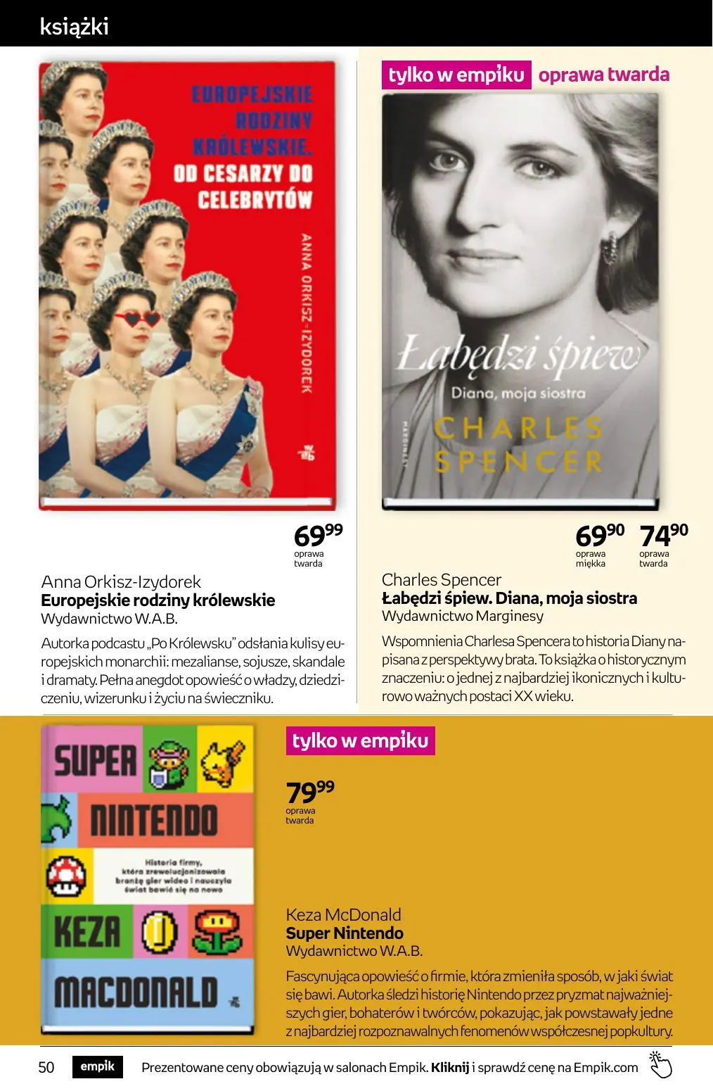 gazetka promocyjna Empik Tom kultury - Strona 50