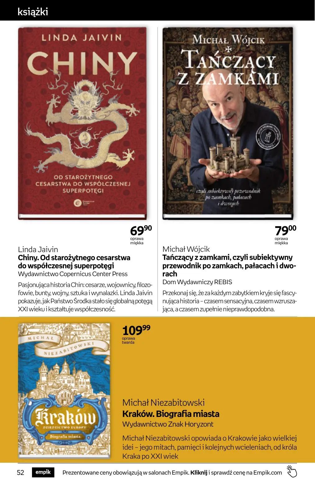gazetka promocyjna Empik Tom kultury - Strona 52
