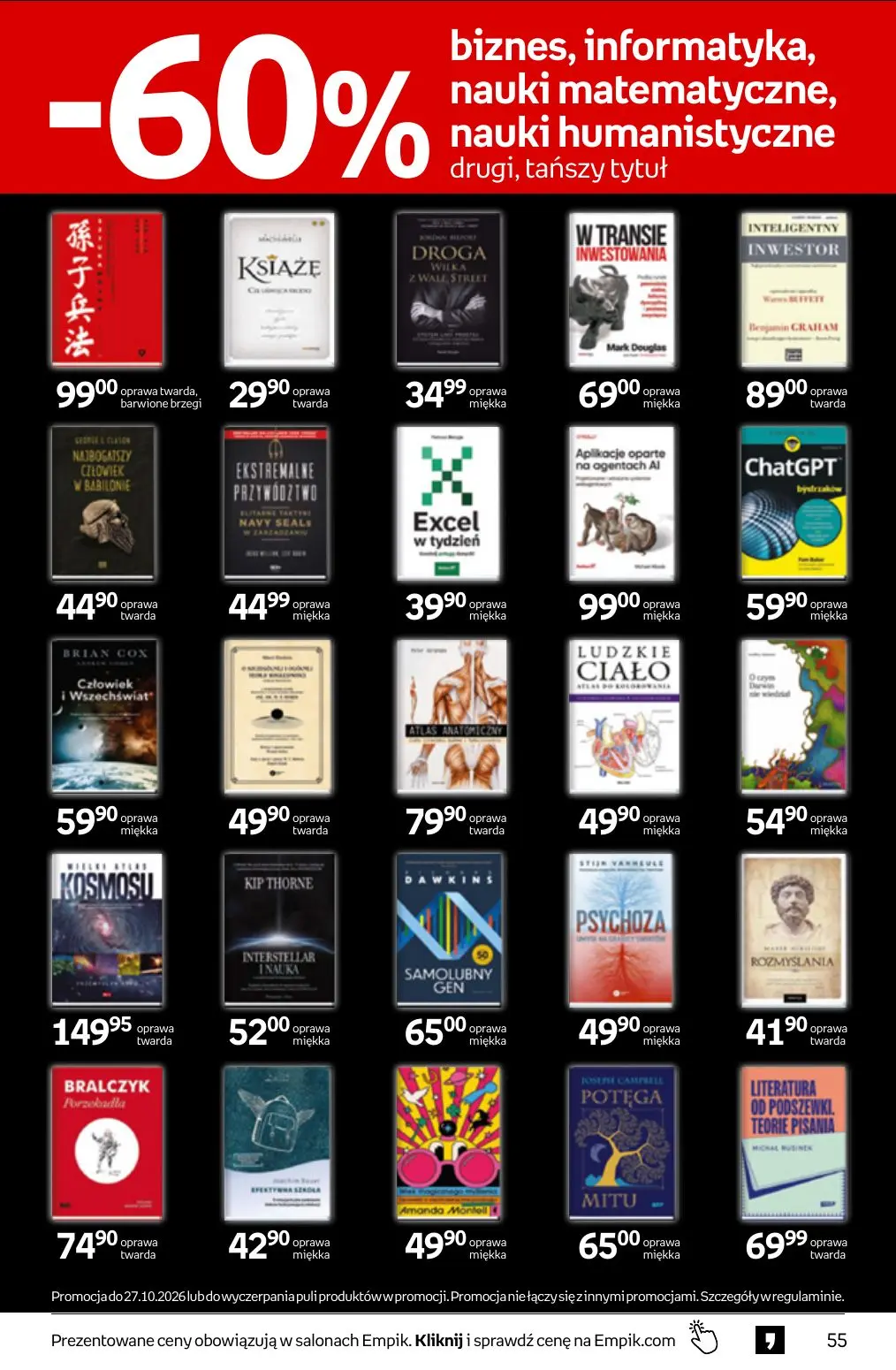 gazetka promocyjna Empik Tom kultury - Strona 55