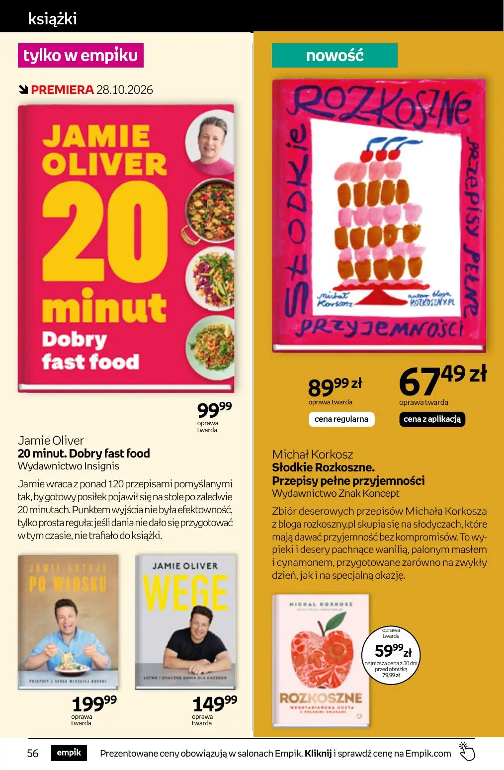 gazetka promocyjna Empik Tom kultury - Strona 56