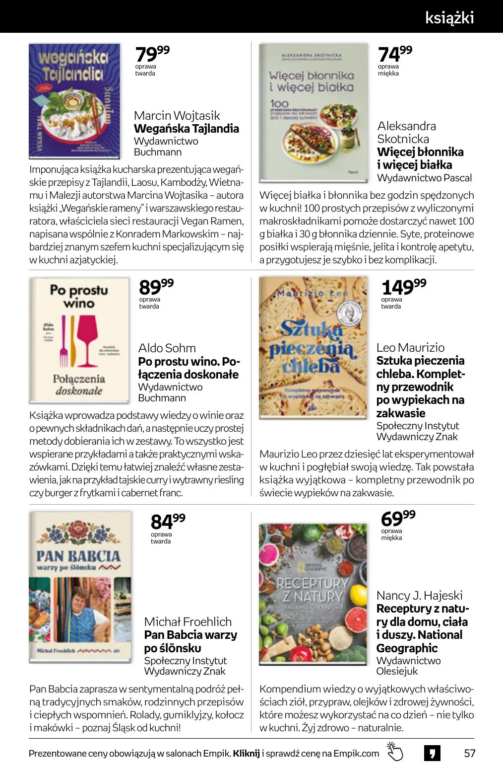 gazetka promocyjna Empik Tom kultury - Strona 57