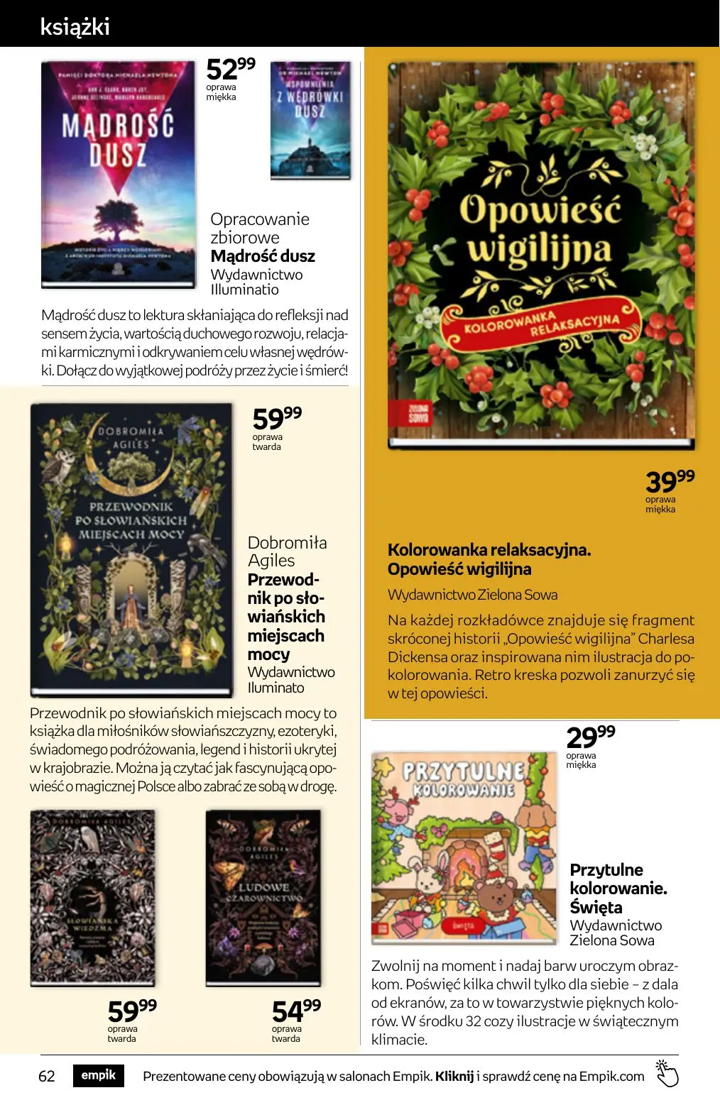 gazetka promocyjna Empik Tom kultury - Strona 62