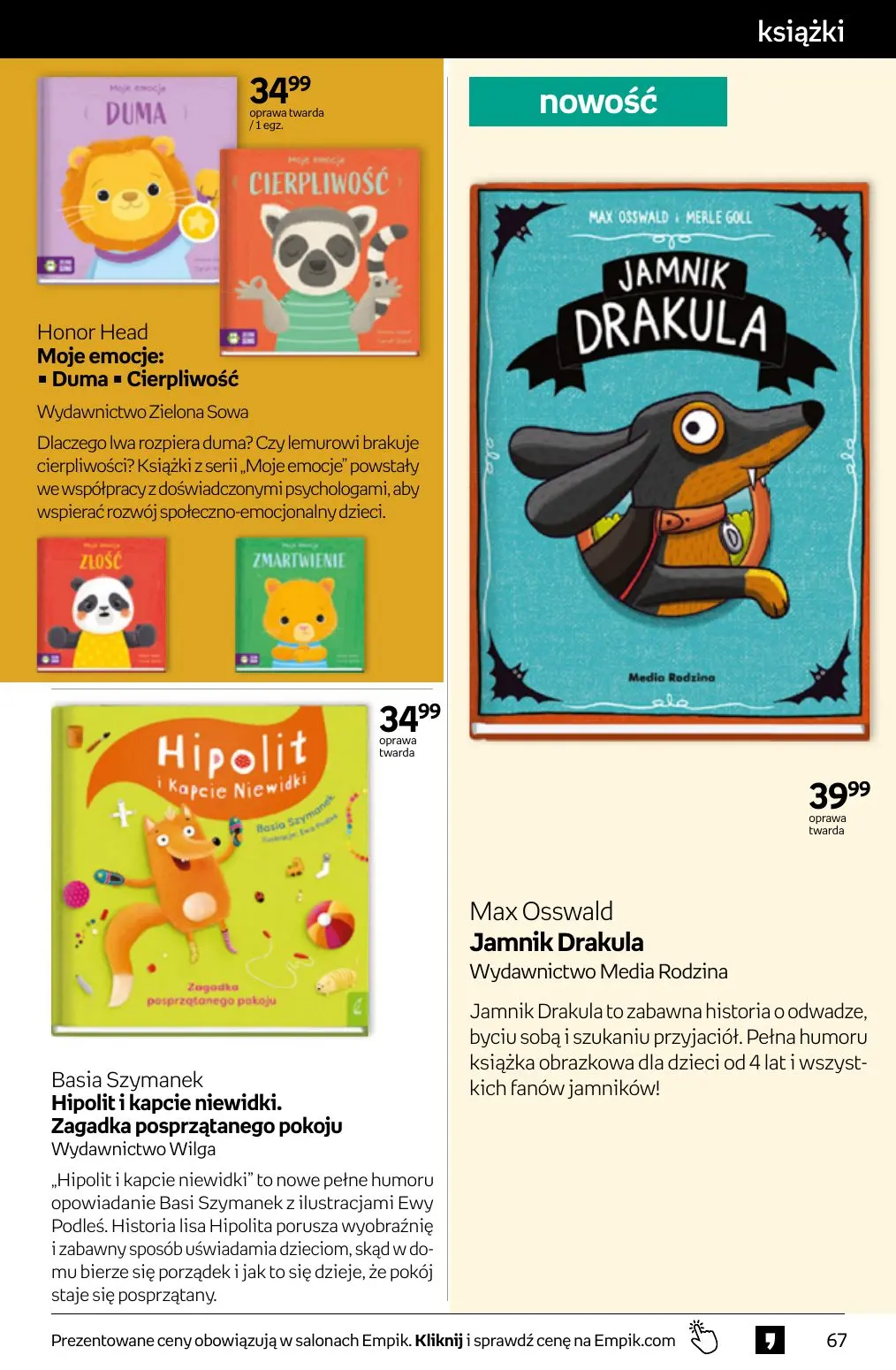 gazetka promocyjna Empik Tom kultury - Strona 67