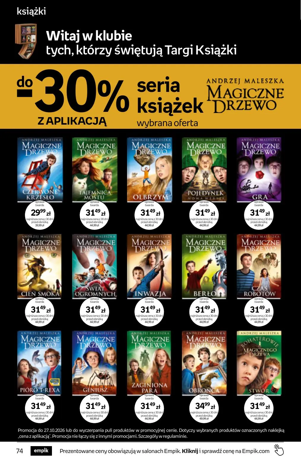 gazetka promocyjna Empik Tom kultury - Strona 74