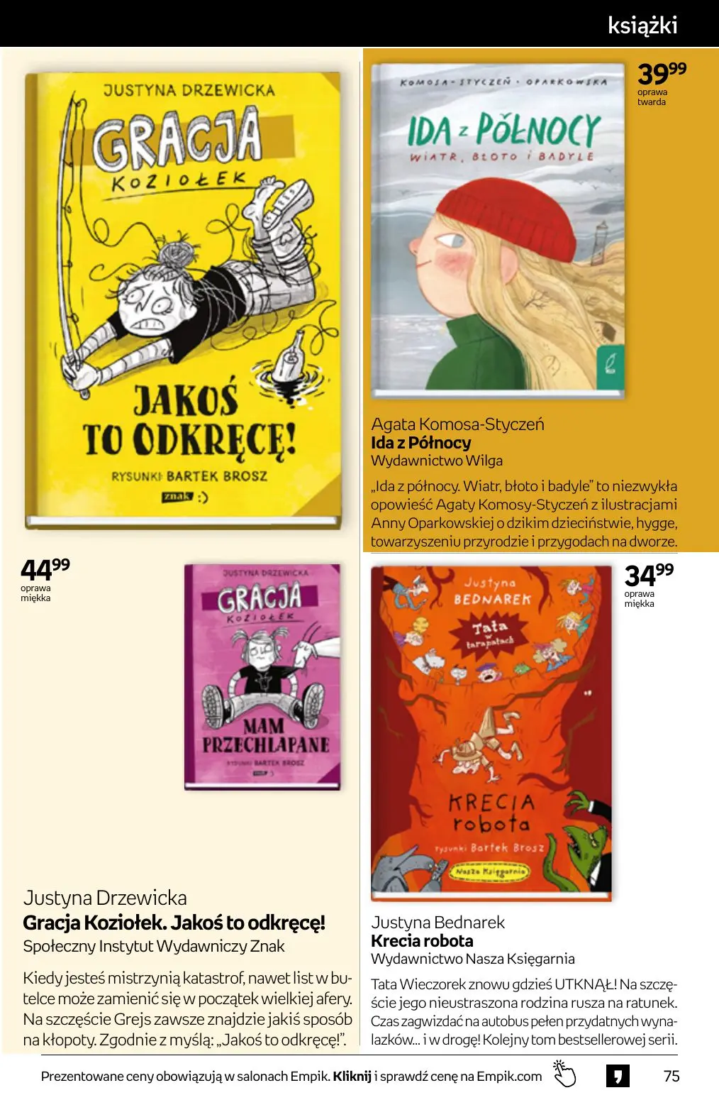 gazetka promocyjna Empik Tom kultury - Strona 75