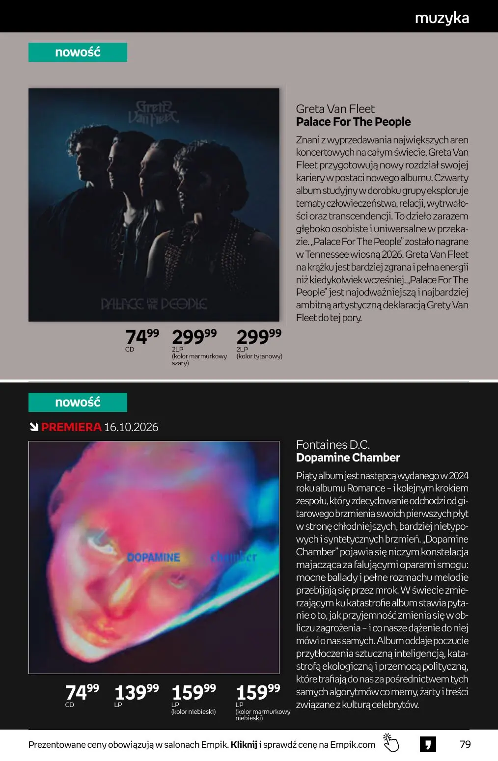 gazetka promocyjna Empik Tom kultury - Strona 79