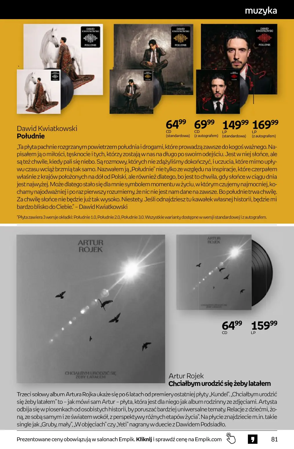 gazetka promocyjna Empik Tom kultury - Strona 81