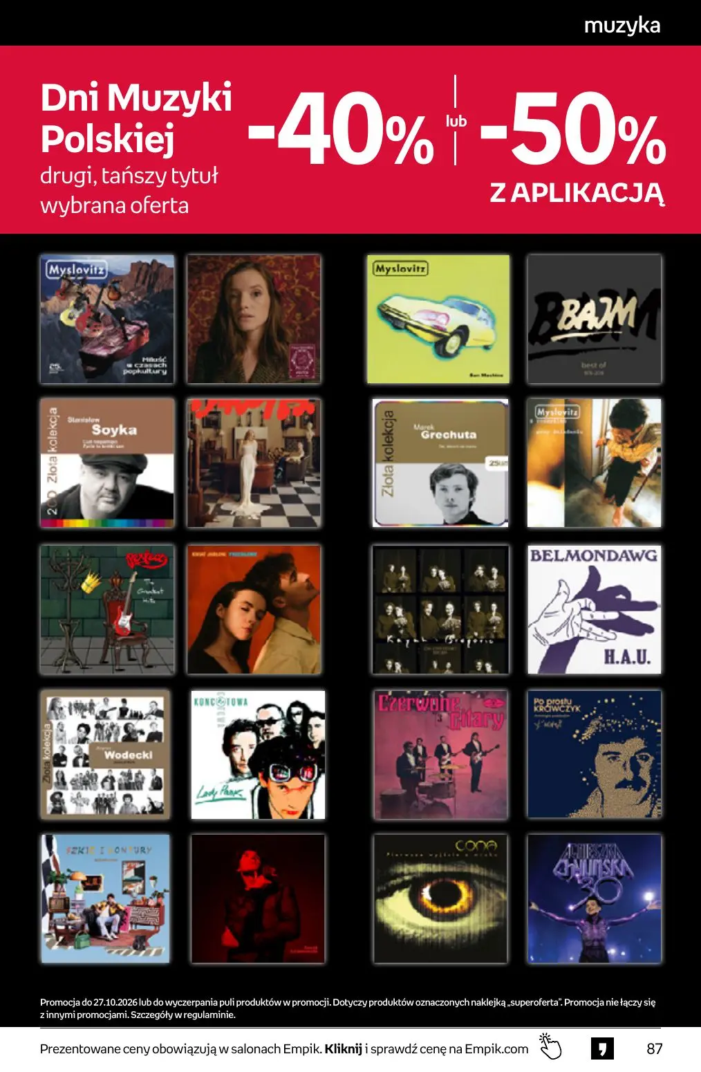 gazetka promocyjna Empik Tom kultury - Strona 87