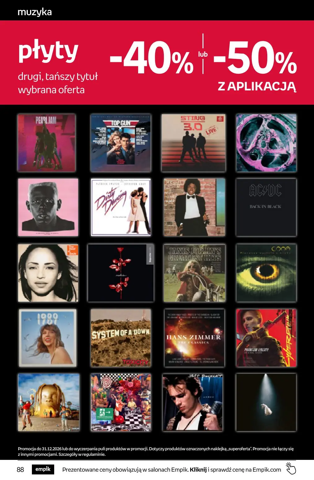 gazetka promocyjna Empik Tom kultury - Strona 88