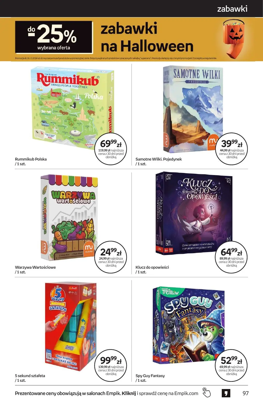 gazetka promocyjna Empik Tom kultury - Strona 97