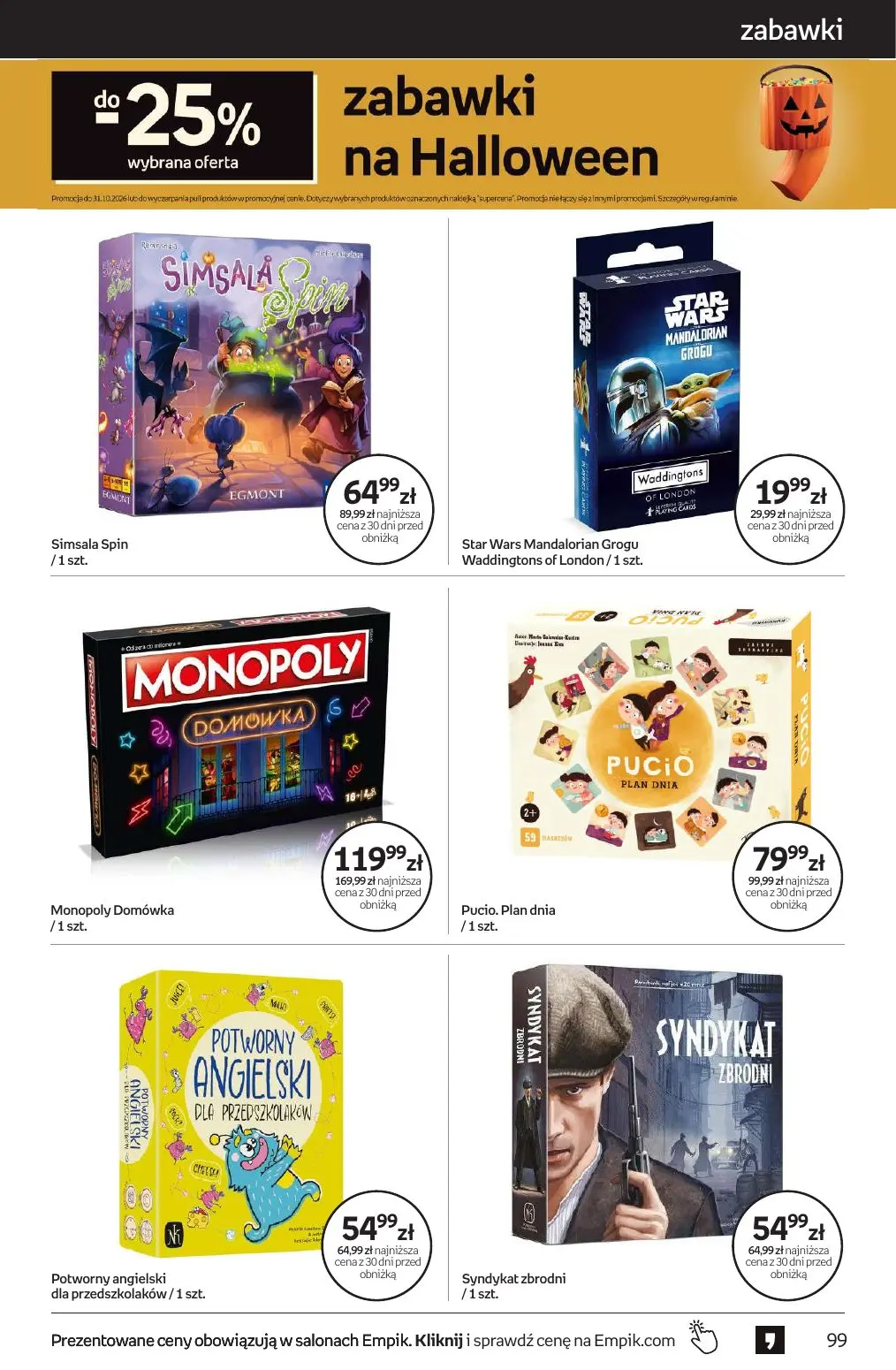 gazetka promocyjna Empik Tom kultury - Strona 99