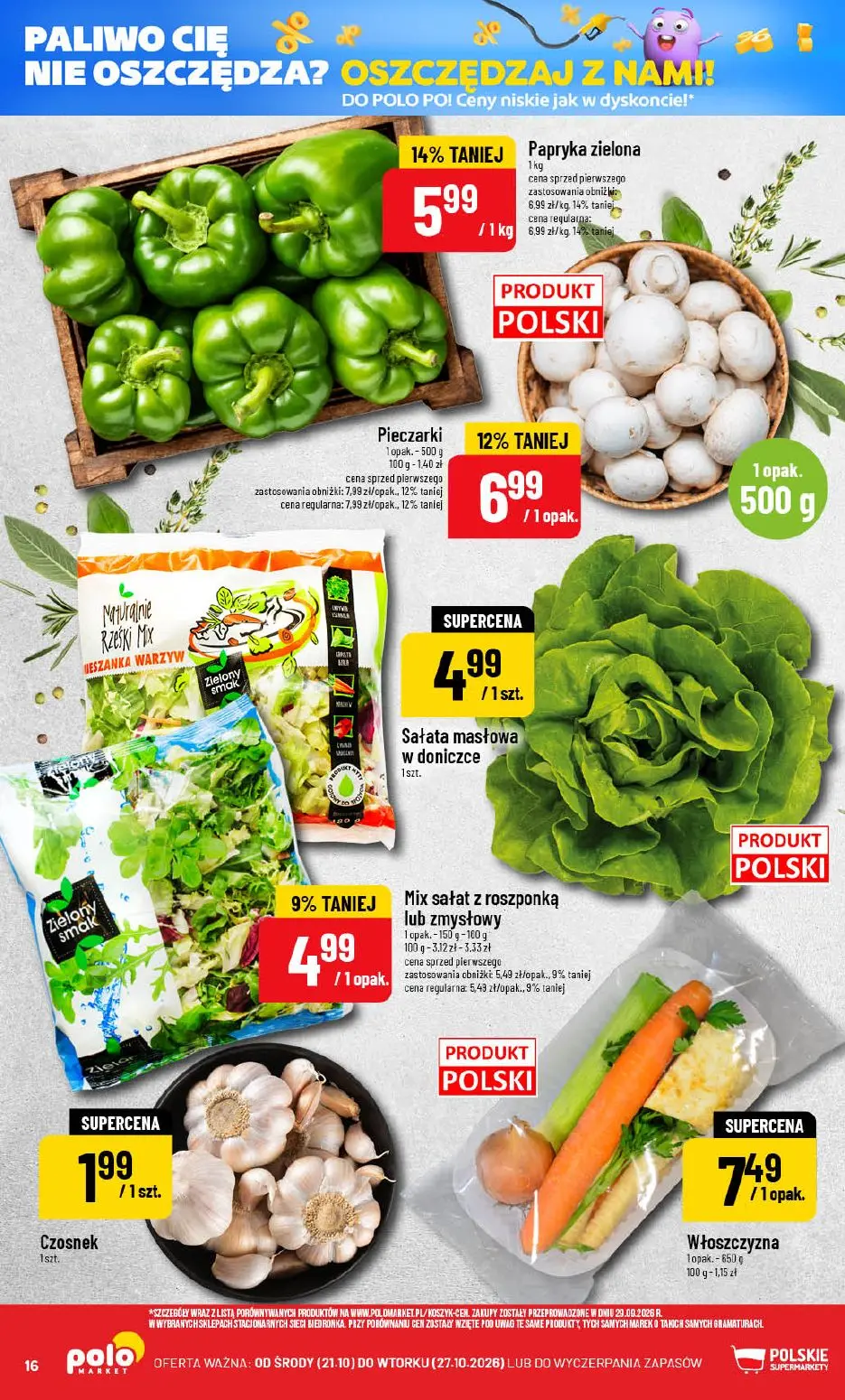 gazetka promocyjna POLOmarket Dystrybutor niskich cen ⛽ - Strona 16