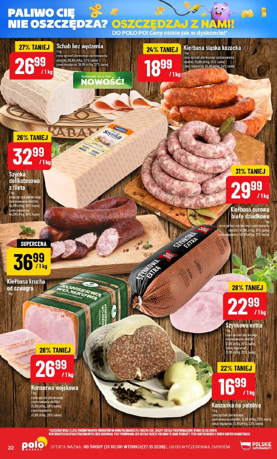 gazetka promocyjna POLOmarket Dystrybutor niskich cen ⛽ - Strona 22