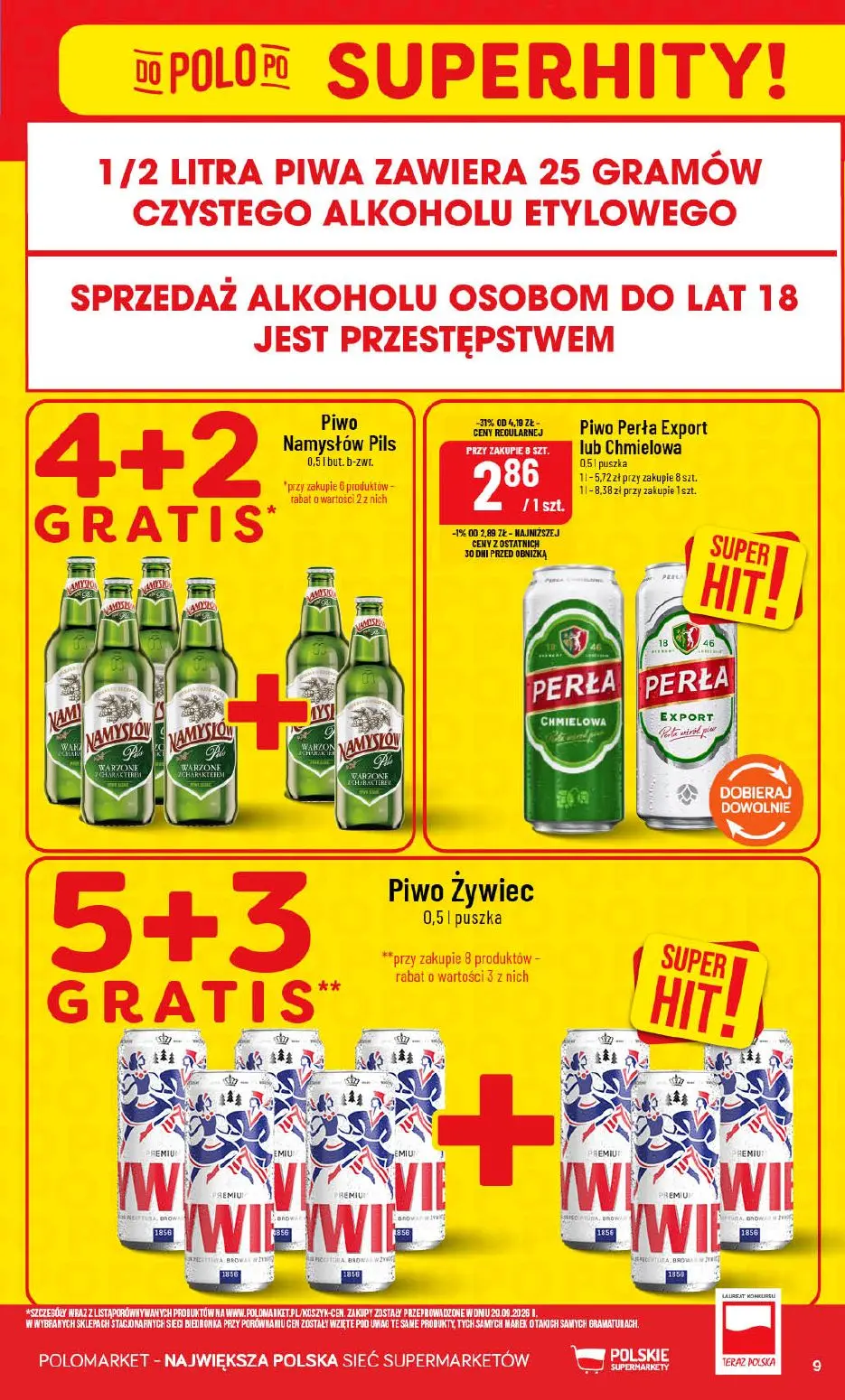 gazetka promocyjna POLOmarket Oszczędzaj z Nami! - Strona 9