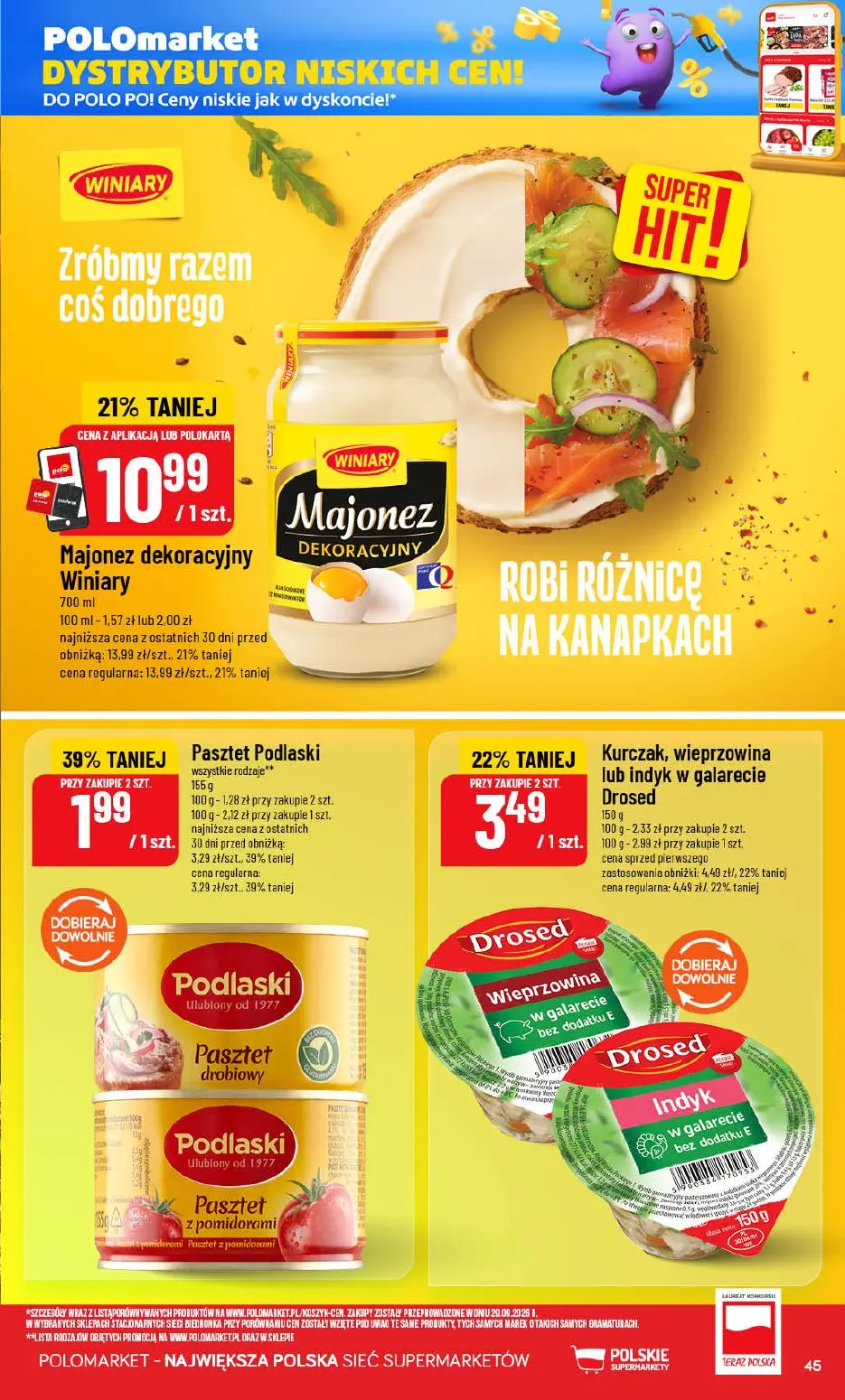 gazetka promocyjna POLOmarket Oszczędzaj z Nami! - Strona 45