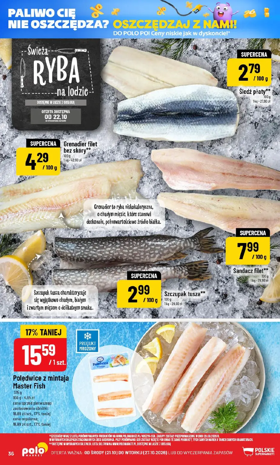 gazetka promocyjna POLOmarket Dystrybutor niskich cen ⛽ - Strona 36