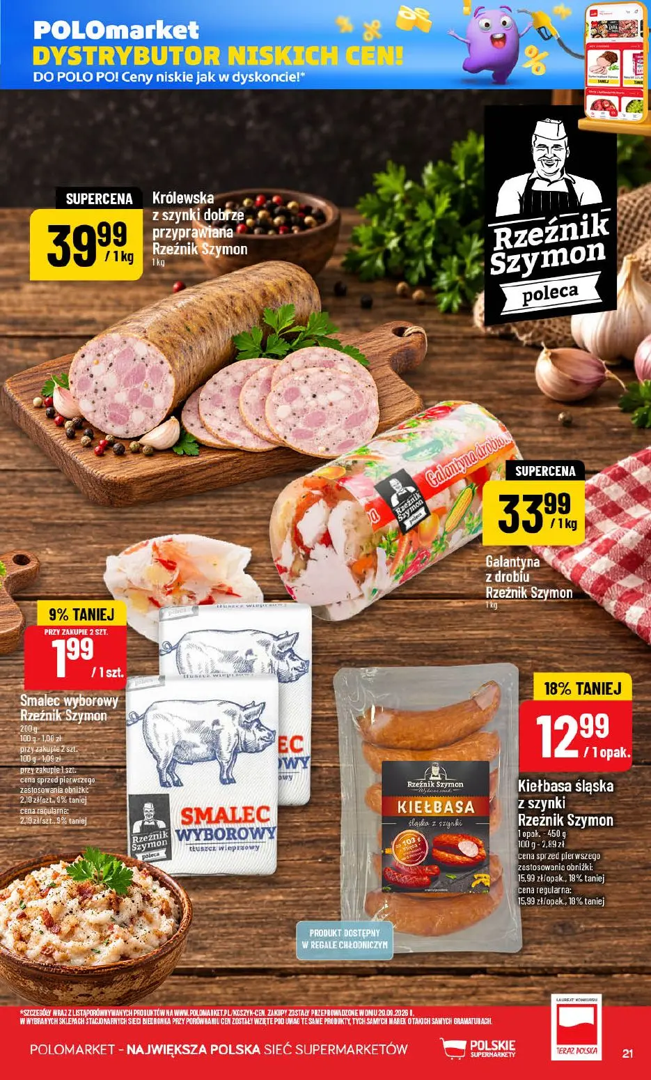 gazetka promocyjna POLOmarket Pomorskie, kujawsko-pomorskie - Strona 21