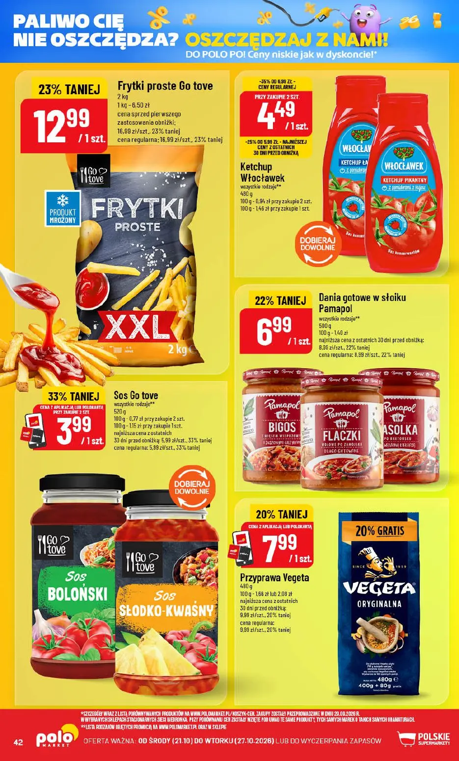 gazetka promocyjna POLOmarket Pomorskie, kujawsko-pomorskie - Strona 42