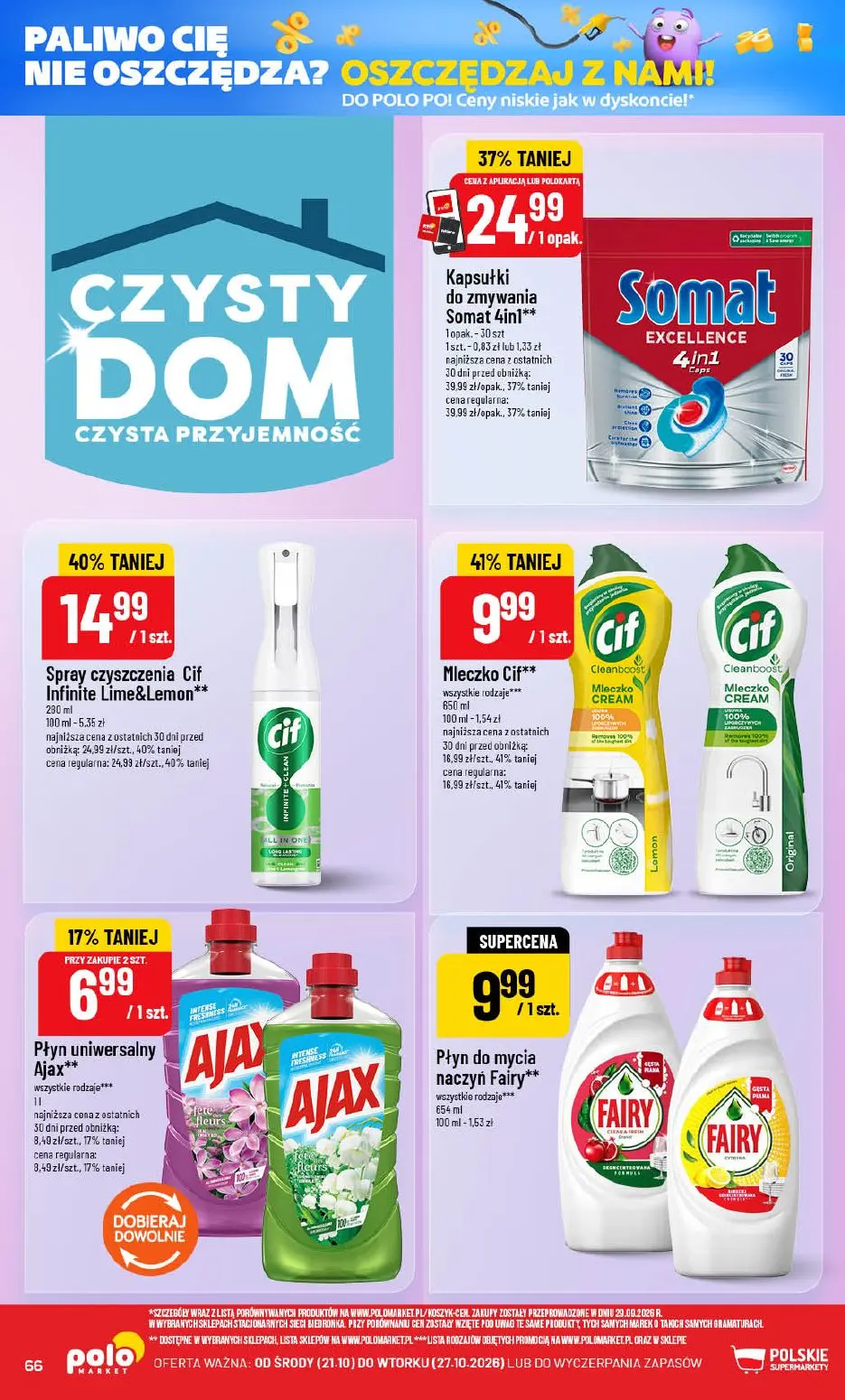 gazetka promocyjna POLOmarket Pomorskie, kujawsko-pomorskie - Strona 66