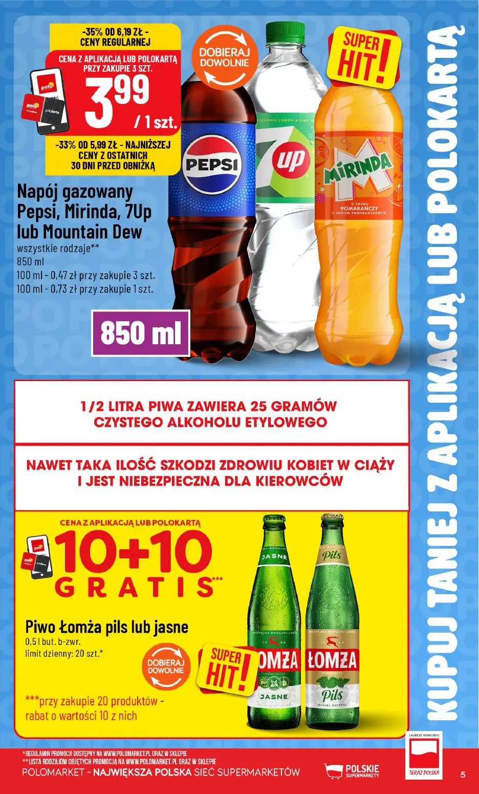 gazetka promocyjna POLOmarket Kupuj TANIEJ z aplikacją - Strona 5