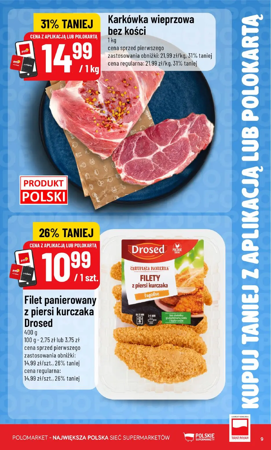gazetka promocyjna POLOmarket Kupuj TANIEJ z aplikacją - Strona 9