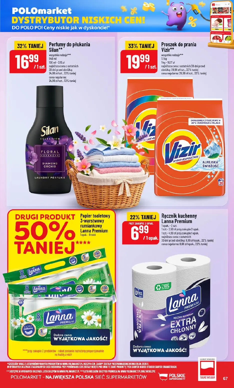 gazetka promocyjna POLOmarket Śląskie, opolskie, dolnośląskie - Strona 67
