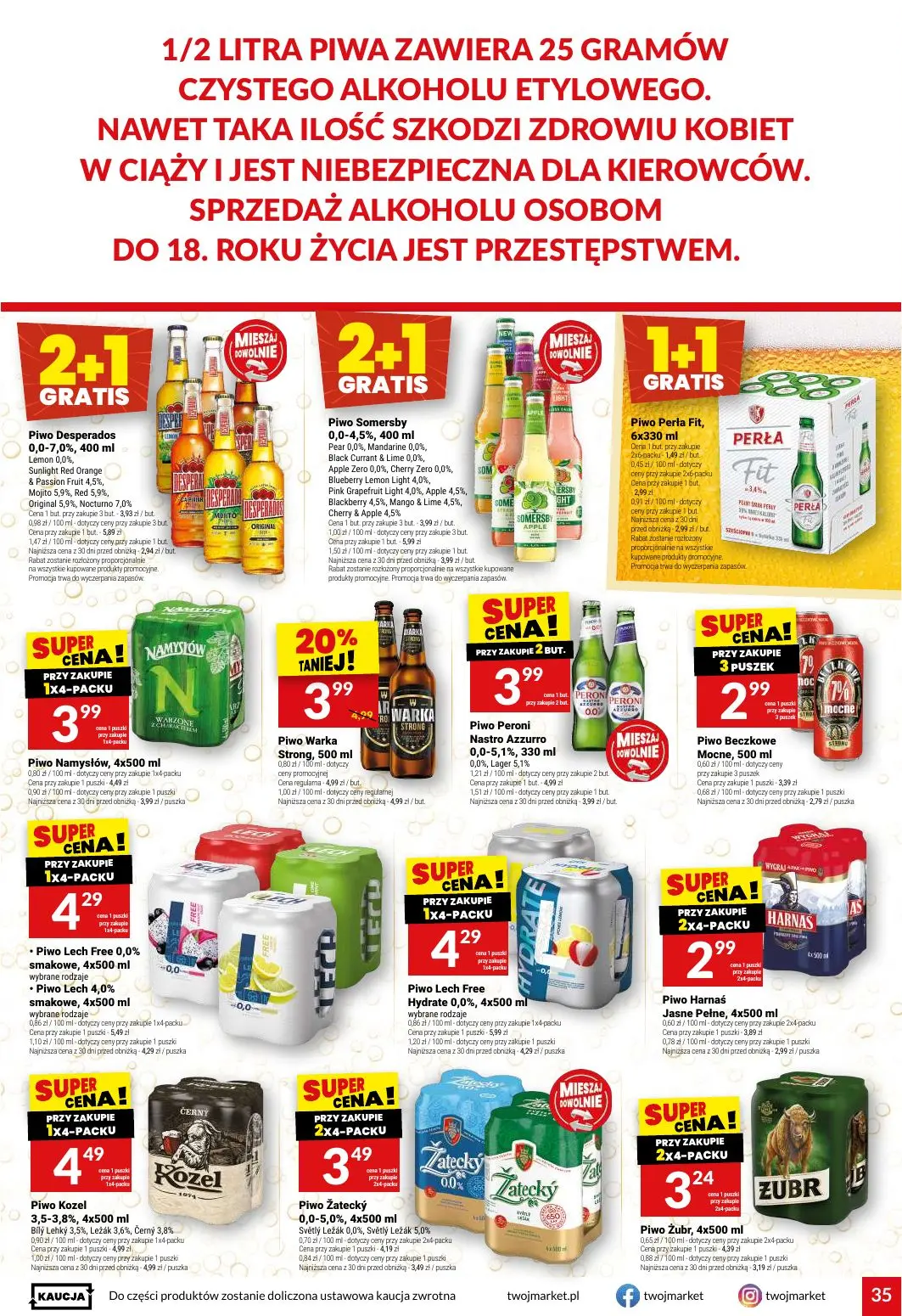 gazetka promocyjna Twój Market Moc promocji - Strona 35